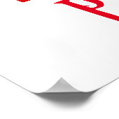 プリンスエドワード島国旗 ポスター (角)