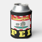 プリンスエドワード島国旗 缶クーラー (缶正面)
