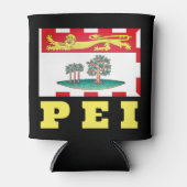 プリンスエドワード島国旗 缶クーラー (正面)