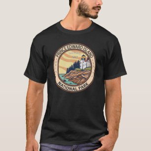 プリンスエドワード島国立公園カナダバッジ Tシャツ
