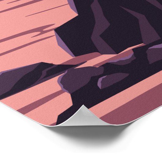 プリンスエドワード島国立公園カナダヴィンテージ ポスター (角)