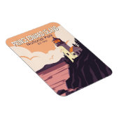 プリンスエドワード島国立公園カナダヴィンテージ マグネット (右側)