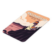 プリンスエドワード島国立公園カナダヴィンテージ マグネット (左側)