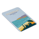 プリンスエドワード島国立公園ビーチヴィンテージ マグネット (右側)