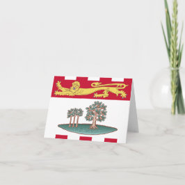 プリンスエドワード島州旗 カード