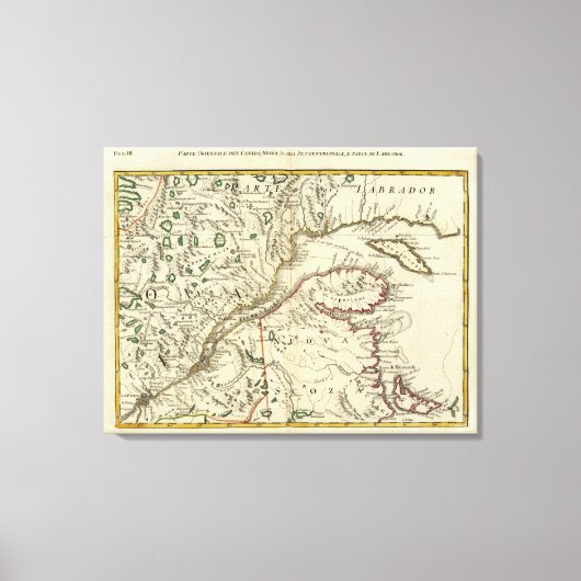 プリンスエドワード島、ニューブランズウィック キャンバスプリント (正面)