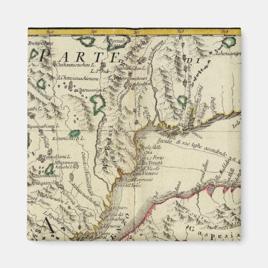 プリンスエドワード島、ニューブランズウィック マグネット (正面)