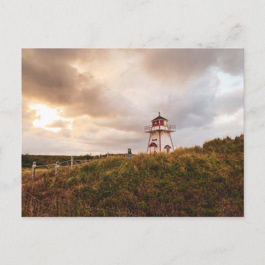 プリンスエドワード島Covehead Harbor Light house ポストカード (正面)