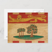 プリンスエドワード諸島国旗 ポストカード (正面/裏面)