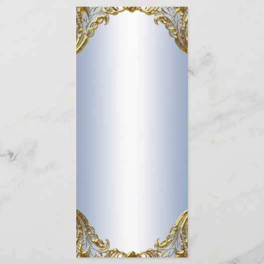 プリンスエレガントベビーシャワーメニュー メニュー (裏面)