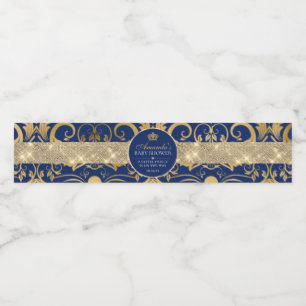 プリンスエレガント王室のベイビーシャワー ペットボトルラベル