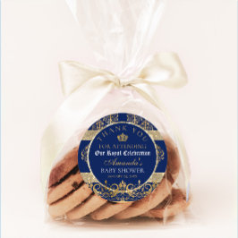 プリンスエレガント王室のベイビーシャワー ラウンドシール