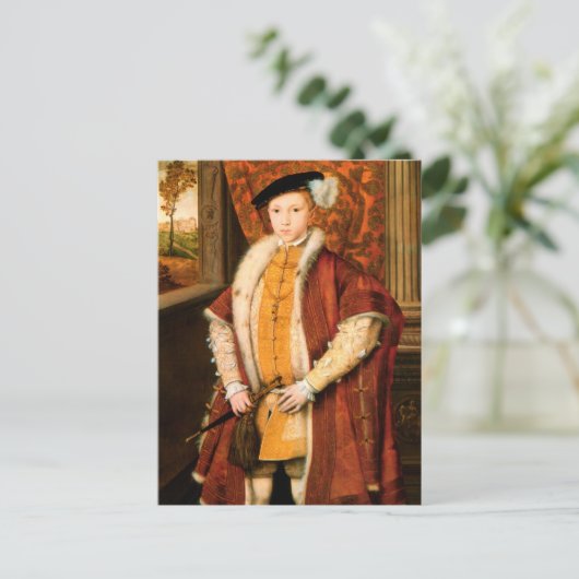 プリンスオブウェールズのエドワード(イングランドのエドワード6世) ポストカード (スタンド正面)