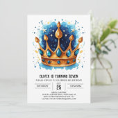 プリンスオンライン誕生日クラウン 招待状 (スタンド正面)