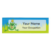 プリンスカエル 名札 (正面)