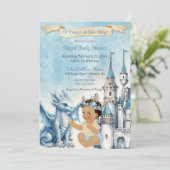 プリンスキャッスル王室のドラゴンクラウンブルー金ゴールドボーイ 招待状 (スタンド正面)