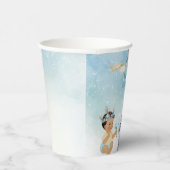 プリンスキャッスル王室のドラゴンクラウンブルー金ゴールドボーイ 紙コップ (右)