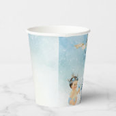 プリンスキャッスル王室のドラゴンクラウンブルー金ゴールドボーイ 紙コップ (右)