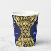 プリンスクラウンベビーシャワー紙カップ 紙コップ (左)