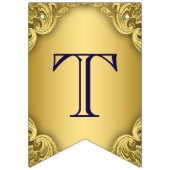 プリンスクラウンベビーシャワー バンティングフラッグ (第3の旗)