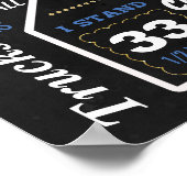 プリンスクラウン2nd誕生日パーティーシャルボード標識 ポスター (角)