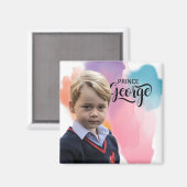 プリンスジョージ王室のファミリーマグネット マグネット (正面/裏面)