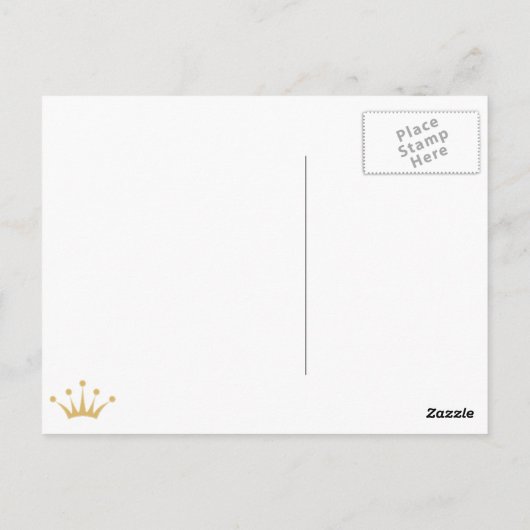 プリンスジョージ・オブ・ケンブリッジ土産ポストカード ポストカード (裏面)