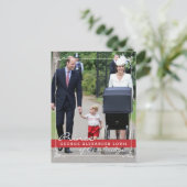 プリンスジョージ – プリンセスシャーロット – ウィリアム・ケイト ポストカード (スタンド正面)