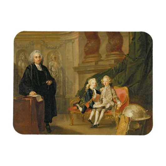 プリンスジョージ(1738年~1820年)とプリンスエドワー威厳があるド マグネット (横)