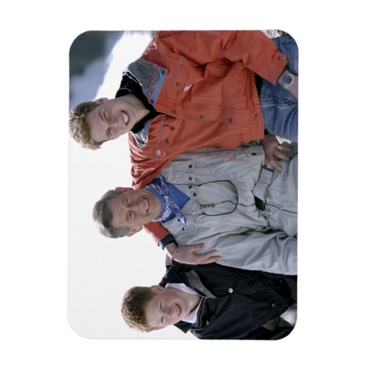 プリンスチャールズ・ウィリアム・ハリー2005 マグネット (縦)