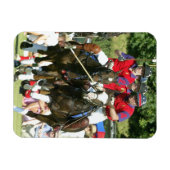 プリンスチャールズ・ウィリアム・ハリー・ポロ マグネット (横)