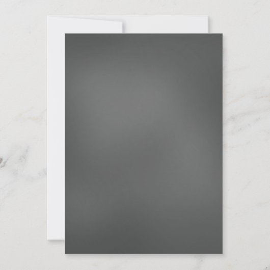 プリンスチョークジェンダーのプリンセスの表示 招待状 (裏面)