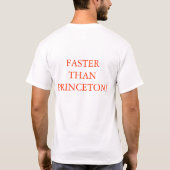 プリンストンのワイシャツ Tシャツ (裏面)