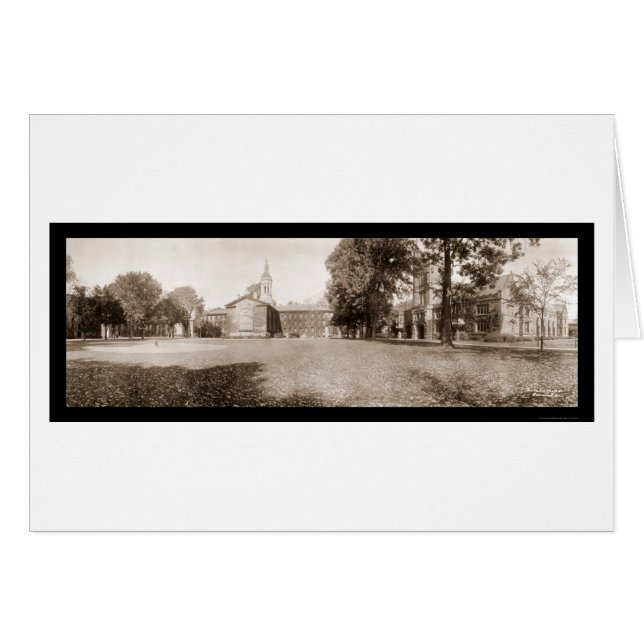 プリンストン大学の写真1909年 (正面横)