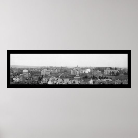 プリンストン大学NJ写真1895 ポスター (正面)