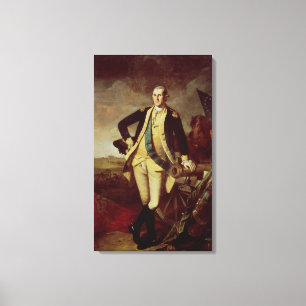 プリンストン1779年のジョージ・ワシントン キャンバスプリント