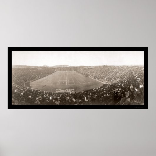 プリンストン・イェール試合写真1905 ポスター (正面)