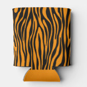 プリンストン・オレンジ・ゼブラ印刷 缶クーラー (裏面)