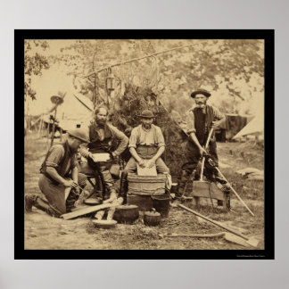 プリンスドジョインヴィル奉仕者の四半期1862 ポスター