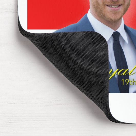 プリンスハリーとメガン王室のマルクル結婚ズ マウスパッド (コーナー)