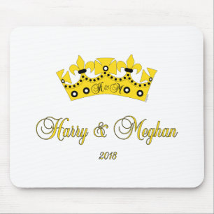 プリンスハリーとメ王室のガ結婚ンの2018ハート マウスパッド