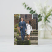 プリンスハリーメガン王室のマルクル結婚ズ ポストカード (スタンド正面)