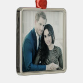 プリンスハリー婚約ポートレートスタイル メタルオーナメント (右)
