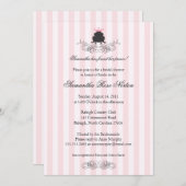 プリンスフロッグをテーマにしたブライダルシャワー 招待状 (正面/裏面)