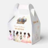 プリンスプリンセスツインズクラウン王室の誕生日 フェイバーボックス (正面サイド)