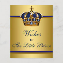 プリンスベイビーシャワーのゲームとベビーへの願い