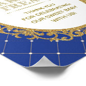 プリンスベビーシャワーは、キャンディバーの看板を好む ポスター (角)