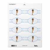 プリンスベビーシャワーウォーターボトル ラベル (フルシート)