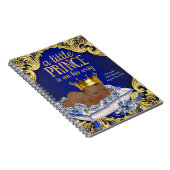 プリンスベビーシャワーゲストブック ノートブック (右側)