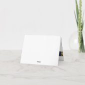 プリンスベビーシャワーサンキューカード サンキューカード (裏面)